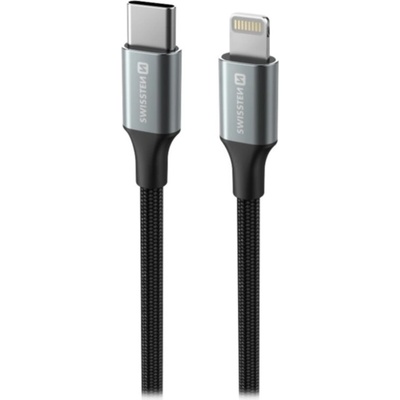Swissten 71529203 USB-C / Lightning, 1,5m, černý – Zboží Mobilmania