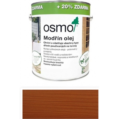 Osmo 009 Terasový olej 2,5 l Červený smrek