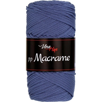 Vlna - Hep pp Macrame 4113 jeans modrá