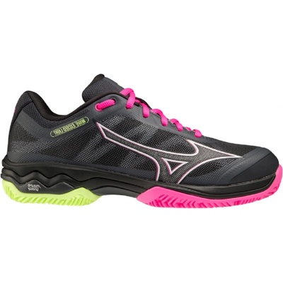 Mizuno Женски маратонки за падел Mizuno Wave Exceed Light Padel - ebony/pinkglo/neolime