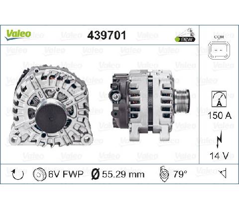 Alternátor VALEO 439701
