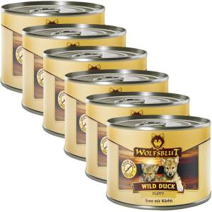 Wolfsblut Консерва Wolfsblut Wild Duck Puppy 6 x 200 г