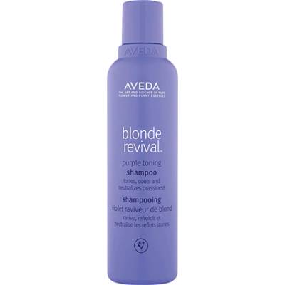 Aveda Blonde Revival Purple Toning Shampoo шампоан за изрусена коса или коса с кичури за жени 200 мл