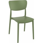 RFG Трапезен стол RFG Moon, до 120kg, зелен (127 MONNA/Green)