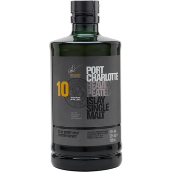 Bruichladdich Port Charlotte 10y 50% 0,7 l (čistá fľaša)