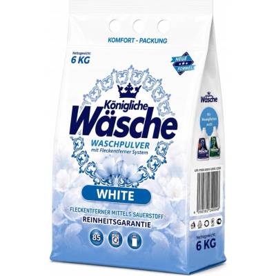 Königliche Wäsche prací prášek White na bílé prádlo 80 PD 6 kg