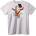 NOONEBRAND Тениска Забавна Коза - 6XL, White