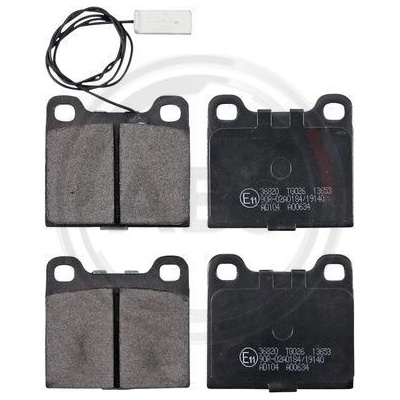 Sada brzdových platničiek kotúčovej brzdy A.B.S. 36787