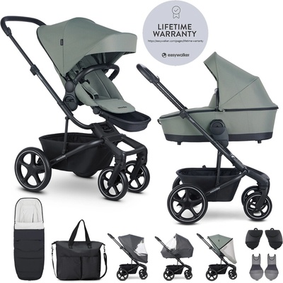 EASYWALKER Set XXL kombinovaný Harvey5 Agave Green s príslušenstvom 2020