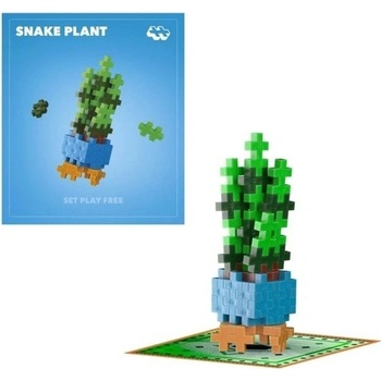 Plus-Plus Kytky Snake Plant
