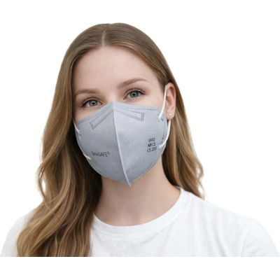 Pardam nanorespirátor BreaSAFE COMMUNITY MASK FFP2 Znovupoužitelný Šedá L 5 ks