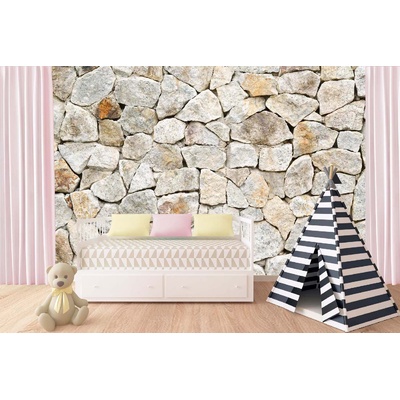 DIMEX ART Самозалепваща се флизелинова фототапета каменна текстура 375 x 250 см