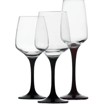 LAV LAV-LAL 545 PA025AC-Чаша флейта с черно столче 230cc LAL 1 бр (0159194)