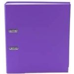 Leantoys A4/75mm Document Binder Fitting Lever Mechanism Purple
