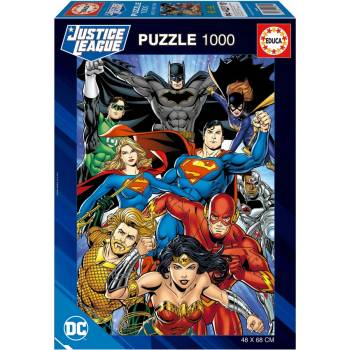 Educa Пъзел Educa Лигата на справедливостта DC Comics 1000 части (EDU19935)