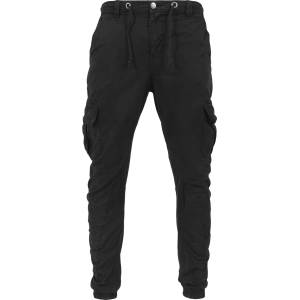 Urban Classics Мъжки панталони URBAN CLASSICS - Cargo Jogging - TB1268 - black