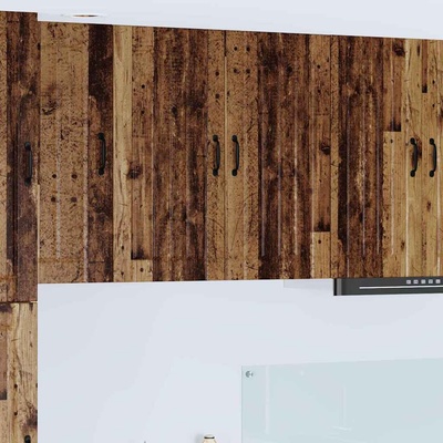 vidaXL Кухненски шкаф Lucca Старо дърво 80 x 31 x 80 см (885063)
