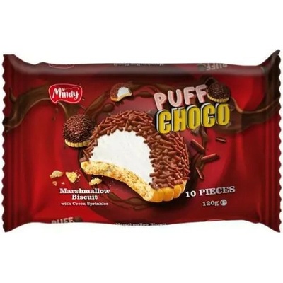 Mindy Marshmallow Puff Choco 120 g