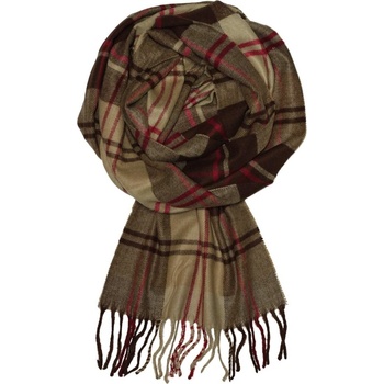 Delphin English Style zimní šál P109M hnědá