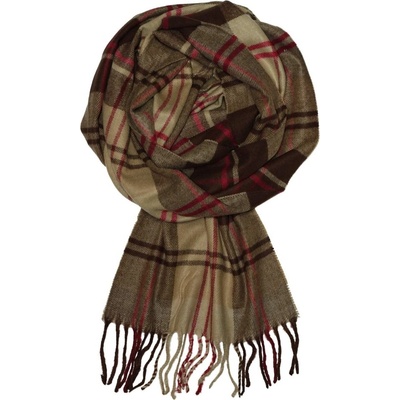 Delphin English Style zimní šál P109M hnědá