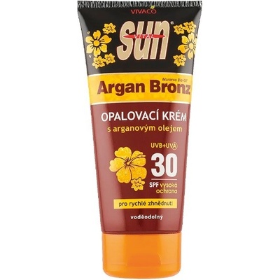 VIVACO Opalovací krém s BIO arganovým olejem SPF 30 SUN VITAL 200 ml