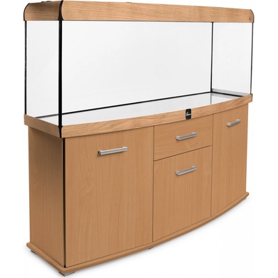 Diversa Solid LED akvarijní set vypouklý buk 576 l