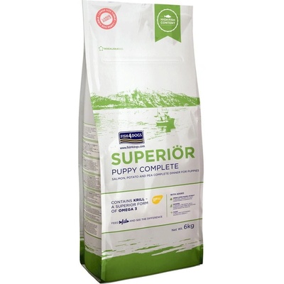 Fish4Dogs Superior Puppy Complete Losos 12 kg
