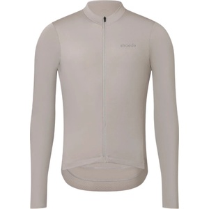 straede Фланелка с дълъг ръкав за колоездене Straede Aerlig Longsleeve Jersey Cycling jersey - Stone (056-4423-0715)