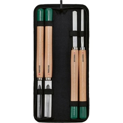 Dláta na drevo Parkside, sada sústružníckych dlát, 4 ks, 38 cm, v puzdre