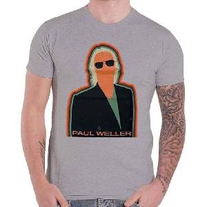 Paul Weller Illustration Key Lines Grey L Риза (WELLTS06MG03)