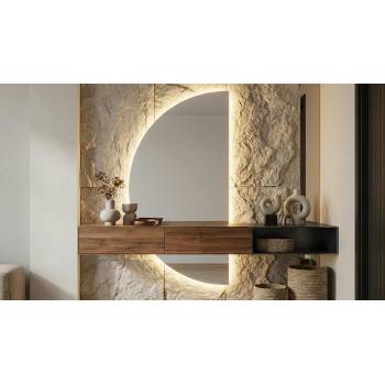 Image 1 of LED огледало Arch 80×120 с тъч контрол и подсветка (KD-9187)