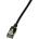 LogiLink Patch Cable SlimLine, Ultraflex, Cat. 6A, U/FTP, черен, 3 м