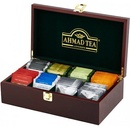 Čaje Ahmad Tea Keeper luxusní dřevěná kazeta 8 x 10 x 2 g