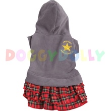 Doggydolly Mikina fleece se sukní