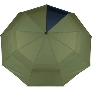 Roka london Чадър Roka london Waterloo Recycled Nylon umbrella - Green (Midnight / Avocado)