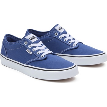 Vans Мъжки маратонки Vans Atwood Canvas Trainers Mens - Blue/White