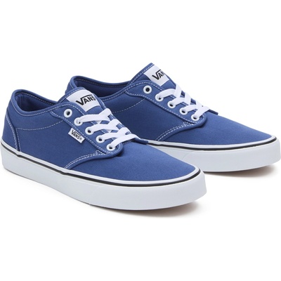 Vans Мъжки маратонки Vans Atwood Canvas Trainers Mens - Blue/White