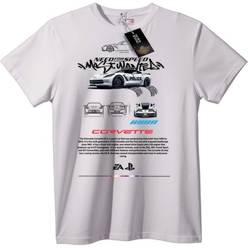 NOONEBRAND Тениска Need for Speed Corvette - 2XL, Black