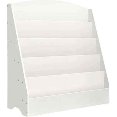 Детска етажерка за книги и списания Ginger Home - Дървена, бяла (JWTR-3241)