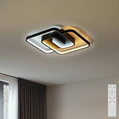 Brilagi - LED димируемо таванно осветително тяло VELO LED/64W/230V 48x48 cm + дистанционно управление (BG4348)