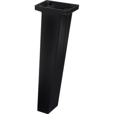 Walteco Nábytková noha Techo výška 270 mm čierna 50601