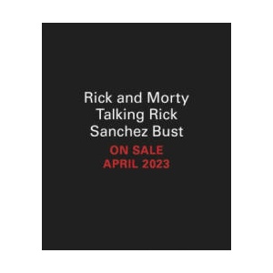 Rick and Morty Talking Rick Sanchez Bust | RUNNING PRESS (2023)