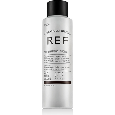 REF Styling suchý šampon pro tmavé vlasy 200 ml