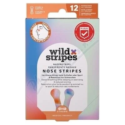 Wild Stripes Nose Stripes 12 ks