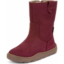 Froddo dívčí zimní barefoot kozačky ZERU TEX BOOT G3160242-4 červená