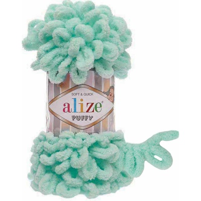 Alize Puffy 100g Farba: mentolová 19