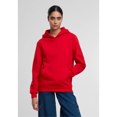 Urban Classics Суичър Ladies Loose Light Brushed Fleece Hoody red XSUB-TB7431-00199 - Камуфлаж, размер M