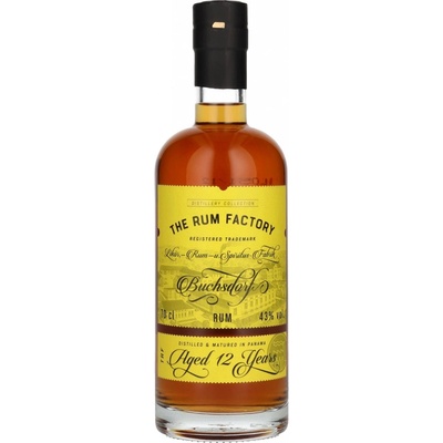 The Rum Factory 43% 12y 0,7 l (čistá fľaša)