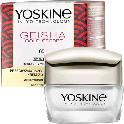 Yoskine Geisha Gold Secret denný a nočný krém na tvár 65+ 50 ml