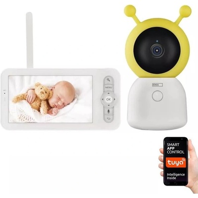 EMOS GoSmart otočná dětská chůvička IP-500 GUARD s monitorem – Zboží Dáma